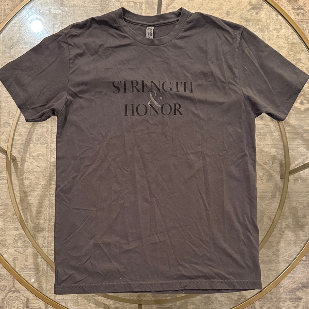 Gladiator II Strength & Honor Gray T-Shirt
